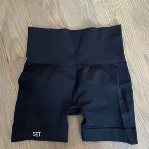 SETactive sculptflex bike shorts in Onyx